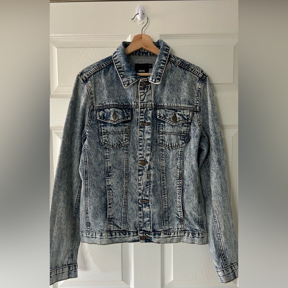 ASOS Men’s Acid Wash Denim Jacket